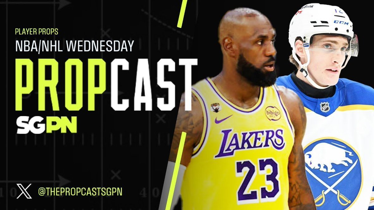 Wednesday NBA + NHL Player Props 3/25/26 – Bets, Player Props and Predictions | The Propcast (Ep. 435) w/ <a href="/HeyRosenberg/">Adam Rosenberg</a> &amp; <a href="/ReichelRadio/">Scott Reichel</a>

🏀NBA Player Props
🏒NHL Player Props
💰Best Bets + <a href="/Underdog/">Underdog</a> Entry

🎧sg.pn/4t8H4A8 
📺sg.pn/4lKnU0Q
