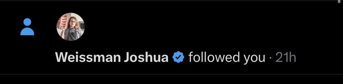 Such an honor. :)

<a href="/real1weissman_/">Weissman Joshua</a> does this mean you gonna help me popularize #BakingInPublic? :D