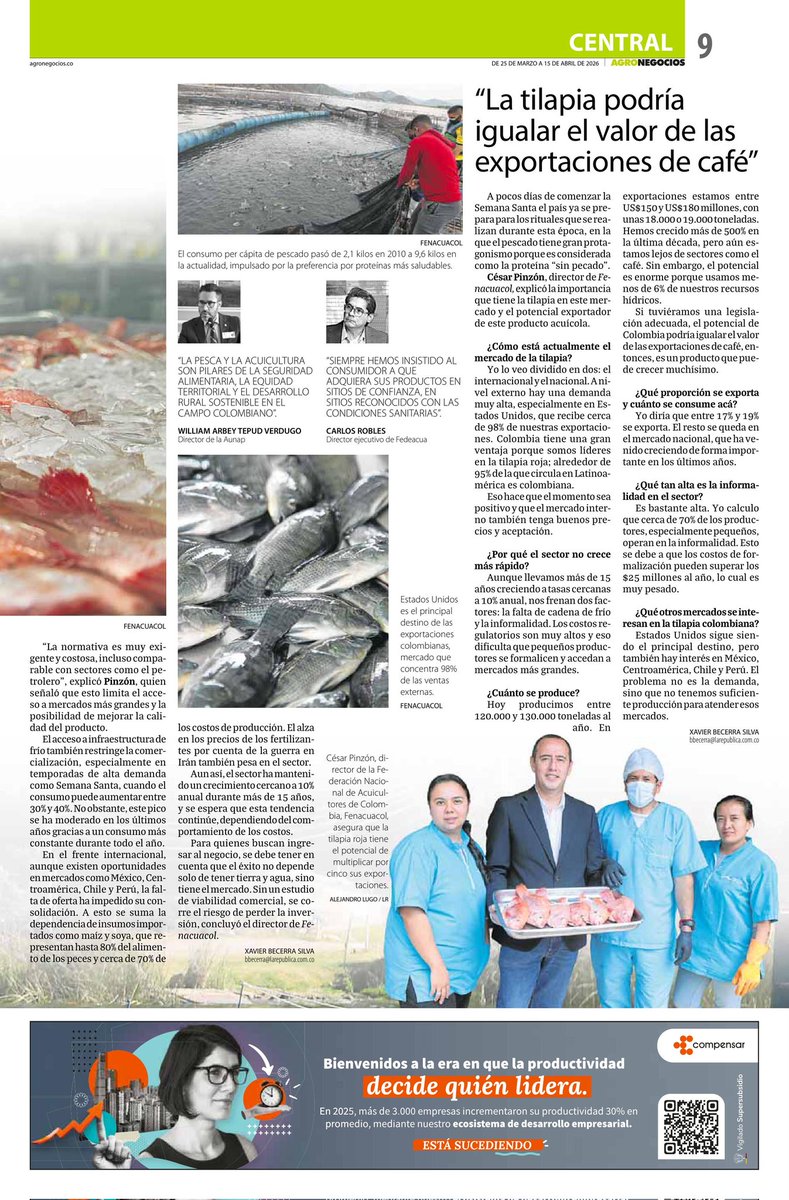 Piscicultura. tweet media