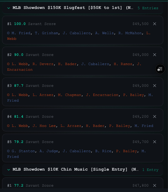 Lots of people have their vibe-coded MLB apps and I'm really happy for them. More people with skin in the game is better for all of us. But I've been thinking about a baseball sim my entire life (I'm old so that's a long time).

That said, I'm really, really proud of what we've