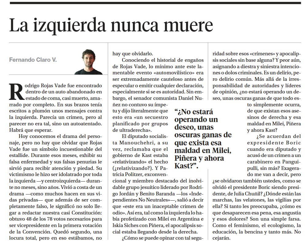 Fernando Claro tweet media