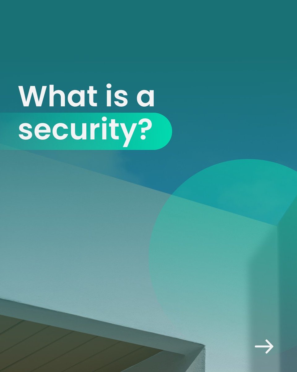 HestyOfficial's tweet photo. Investing in companies or projects usually happens through financial instruments.

These instruments are called securities.

They are widely used in capital markets to raise capital.

Here is what a security is. https://t.co/CIrb8oQqCv