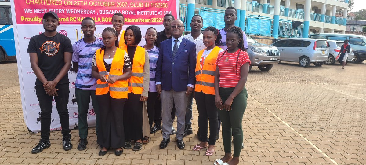Rotaract Buganda Royal institute (The Trekkers) tweet media
