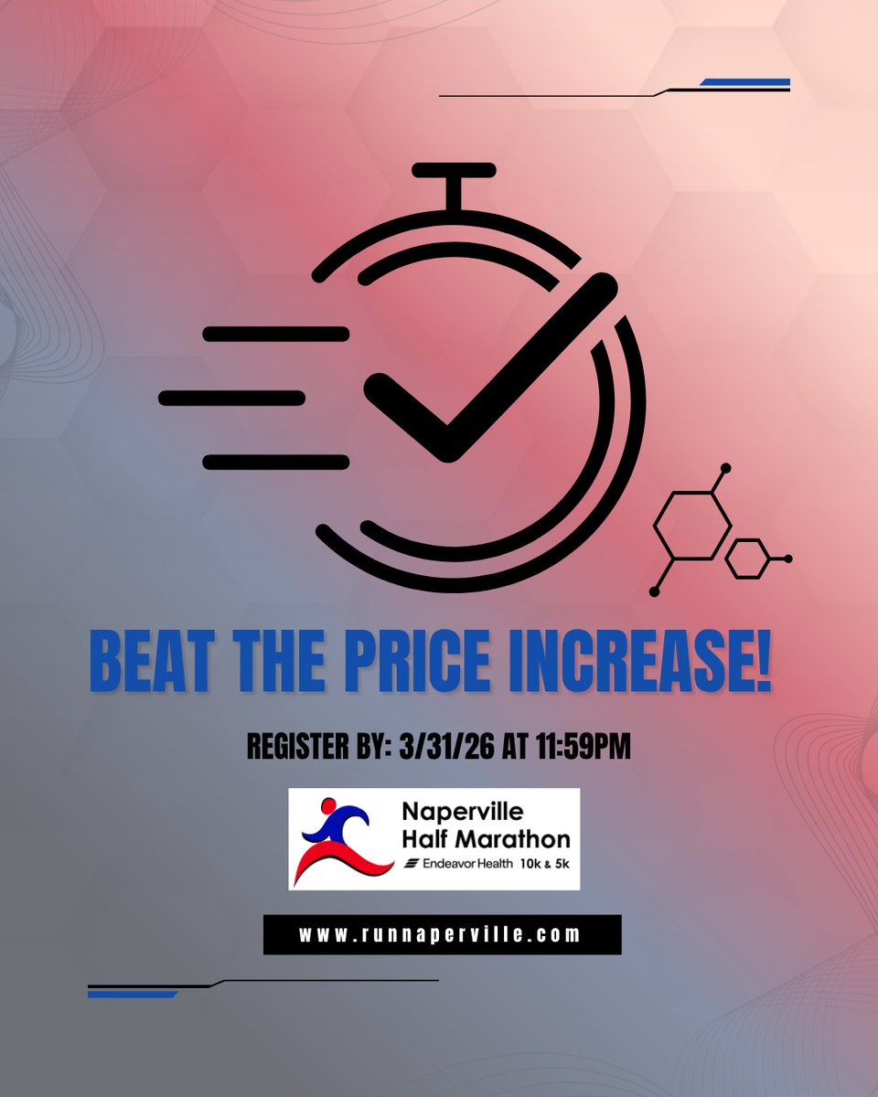 Naperville Half Marathon, 10K & 5K tweet media