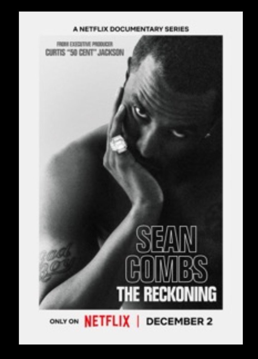 Watching Sean Combs The Reckoning. It’s soooo messed up. It explains so much. Well worth a watch!