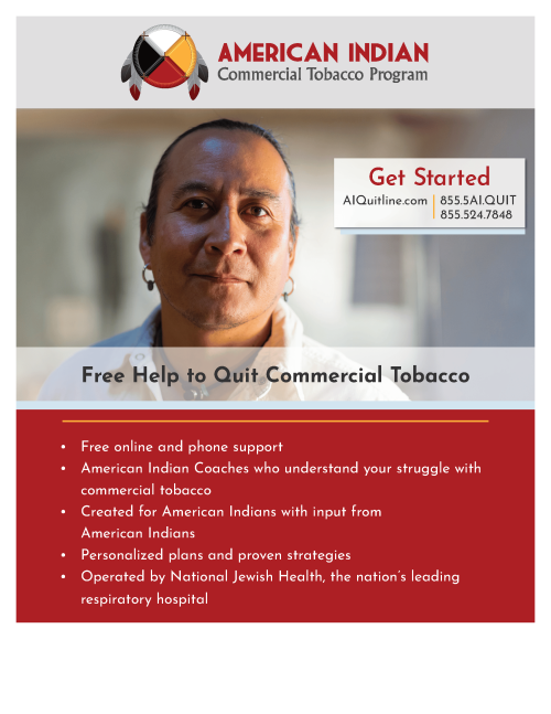 According to the CDC, from 1980 to 2018, an estimated 10.1 million people started smoking in the United States because of menthol cigarettes. An estimated 378,000 people died prematurely. For free culturally tailored quit coaching: aiquitline.com

#KeepItSacred