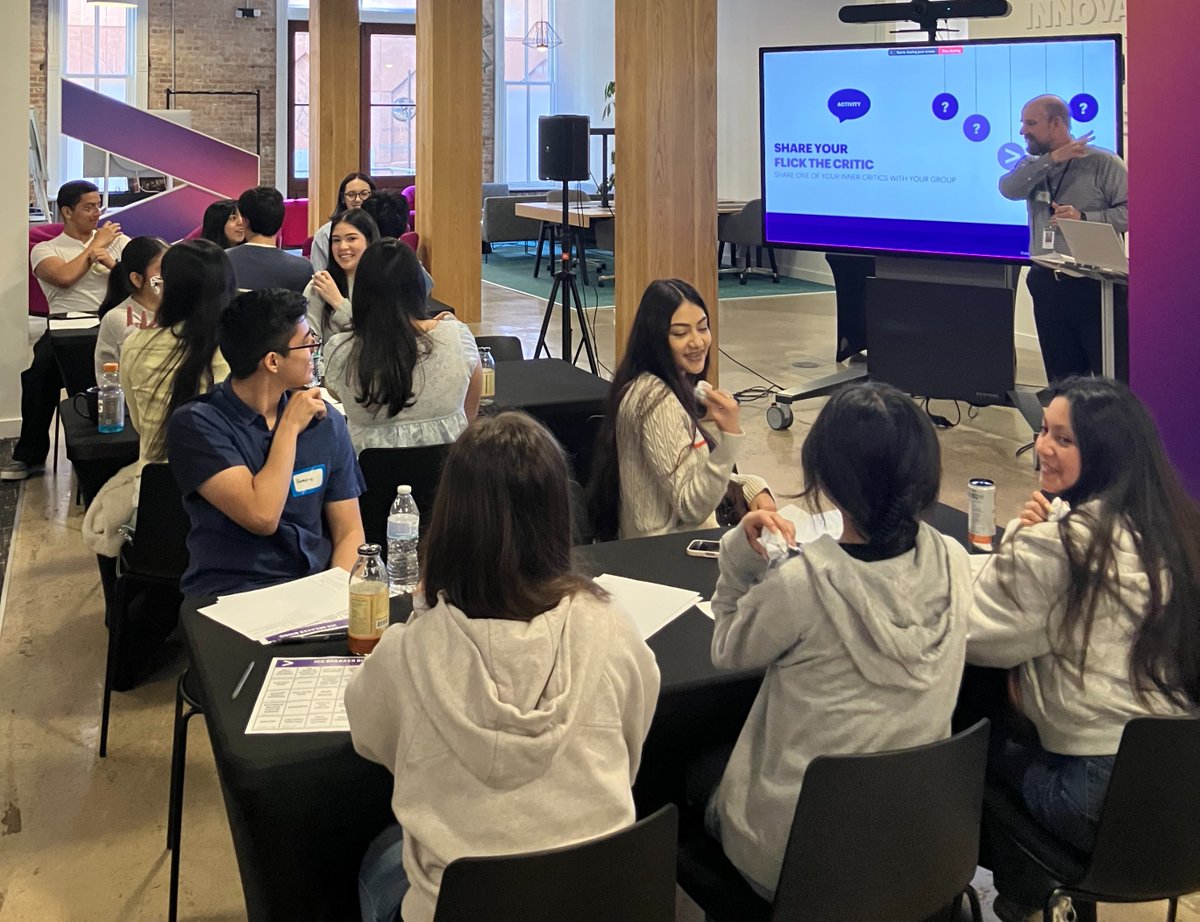 kipptexas's tweet photo. Big energy at the @Accenture  office for our KIPP Austin Collegiate Exploration Day! 🚀

We’re so proud of these Future Innovators! 🌟

#KIPPAustin #Accenture #FutureBuilders #GenAI https://t.co/nWxydwkFKg