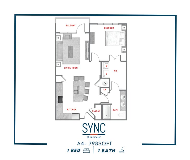 SYNCatPerimeter's tweet photo. 798 sq ft of effortless, modern living ✨
Our A4 one bedroom, one bath layout offers a spacious design with room to truly live, relax, and entertain. A layout that feels open, functional, and easy to make your own. Available
#ApartmentLiving #SYNCatPerimeter #SYNCLiving... https://t.co/2HsOP5eIHb