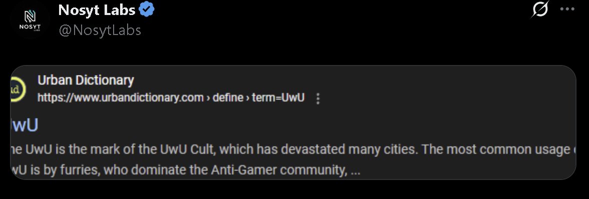 UwU Underground tweet media