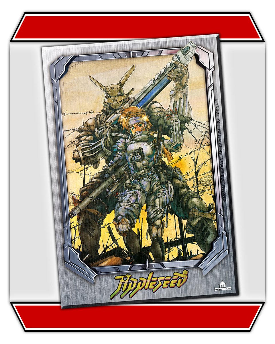 🚀 Appleseed ist auf dem Weg zu uns! 🚀

Die Lieferung trifft früher als geplant bei uns ein, unsere Vorbesteller erhalten ihre Disc daher schon bald direkt nach Hause.📦

Und nur in der Limited Edition (500Stk) gibt es diese edle Metall-ArtCard dazu!🔥

👉anime-sugoi.de/Appleseed