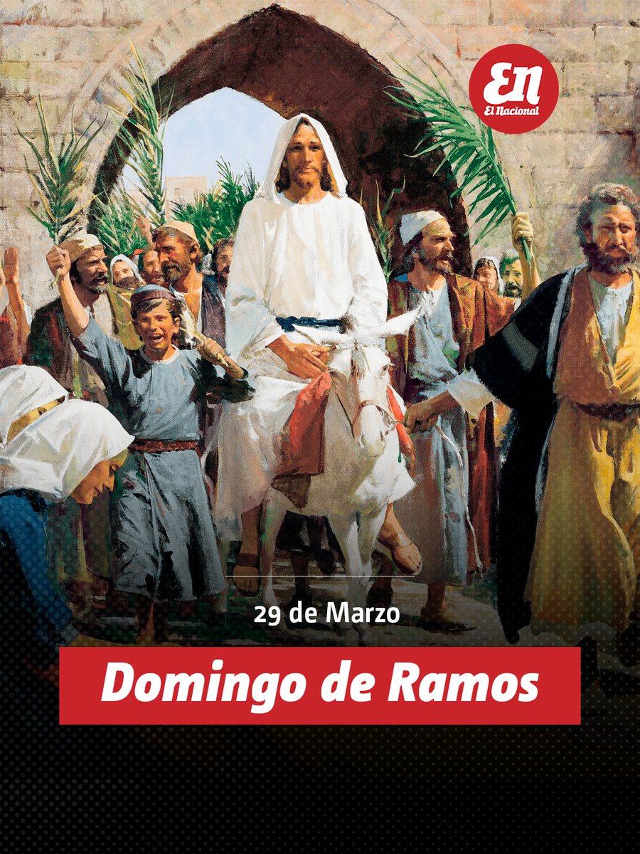 ElNacionalRD's tweet image. #EfeméridesEN | El Domingo de Ramos en la República Dominicana marca el inicio de la Semana Santa y es una de las celebraciones religiosas más significativas del país. 

#Ramos #RD #SemanaSanta #Bendición #ElNacionalRD