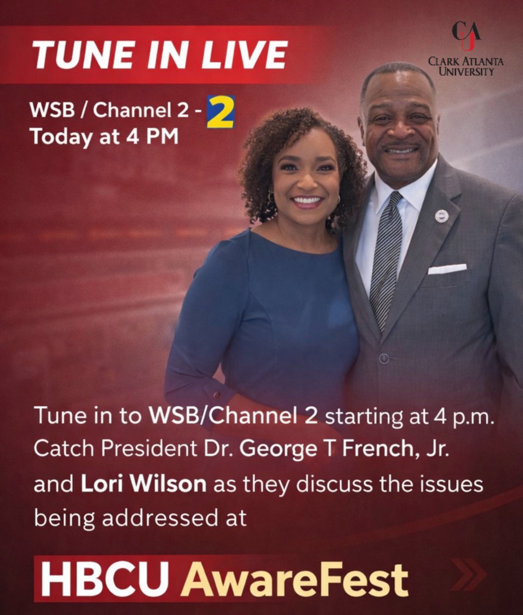 Clark Atlanta University tweet media