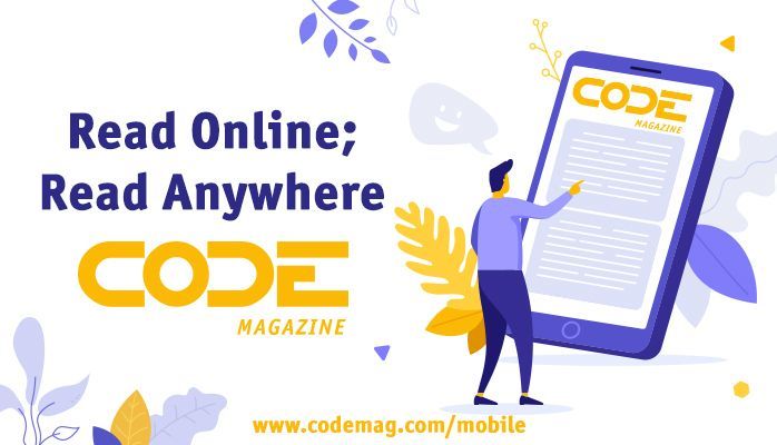 CODE Magazine - In Print & Digital Formats! tweet media