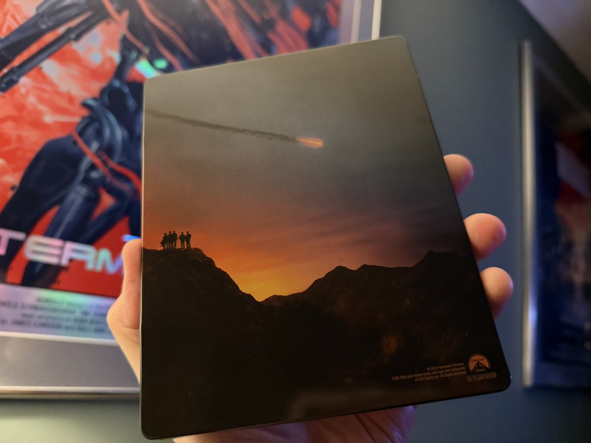 the4kCollectivE's tweet photo. Tonight it’s time to carry on with Star Trek. Star Trek III - The Search for Spock.
@UltraHDBluray #TheSearchForSpock #StarTrek @RMBee @StarTrek @STVTFFREDUX @StarTrekVisComp @StarTrekMovie #laserdisc @ParamountPics @WilliamShatner https://t.co/jZY5XuPW1Z