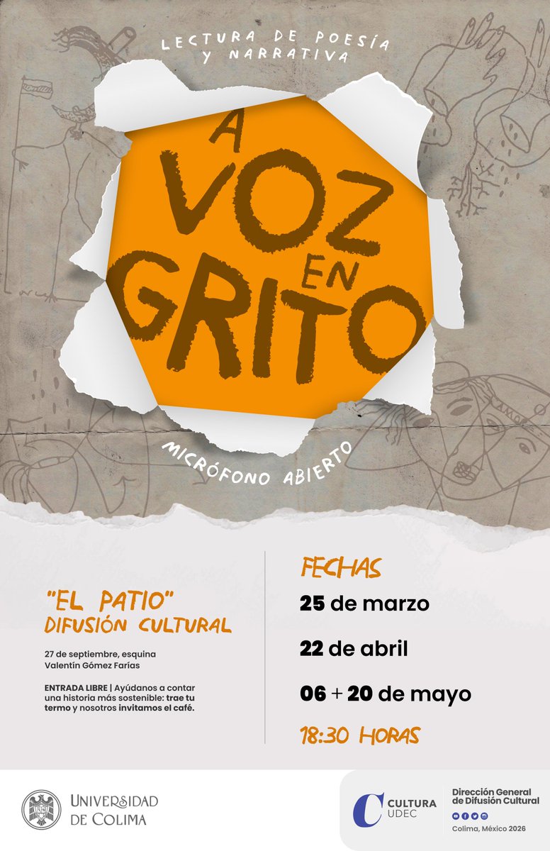 DifusiónCulturalUdeC tweet media
