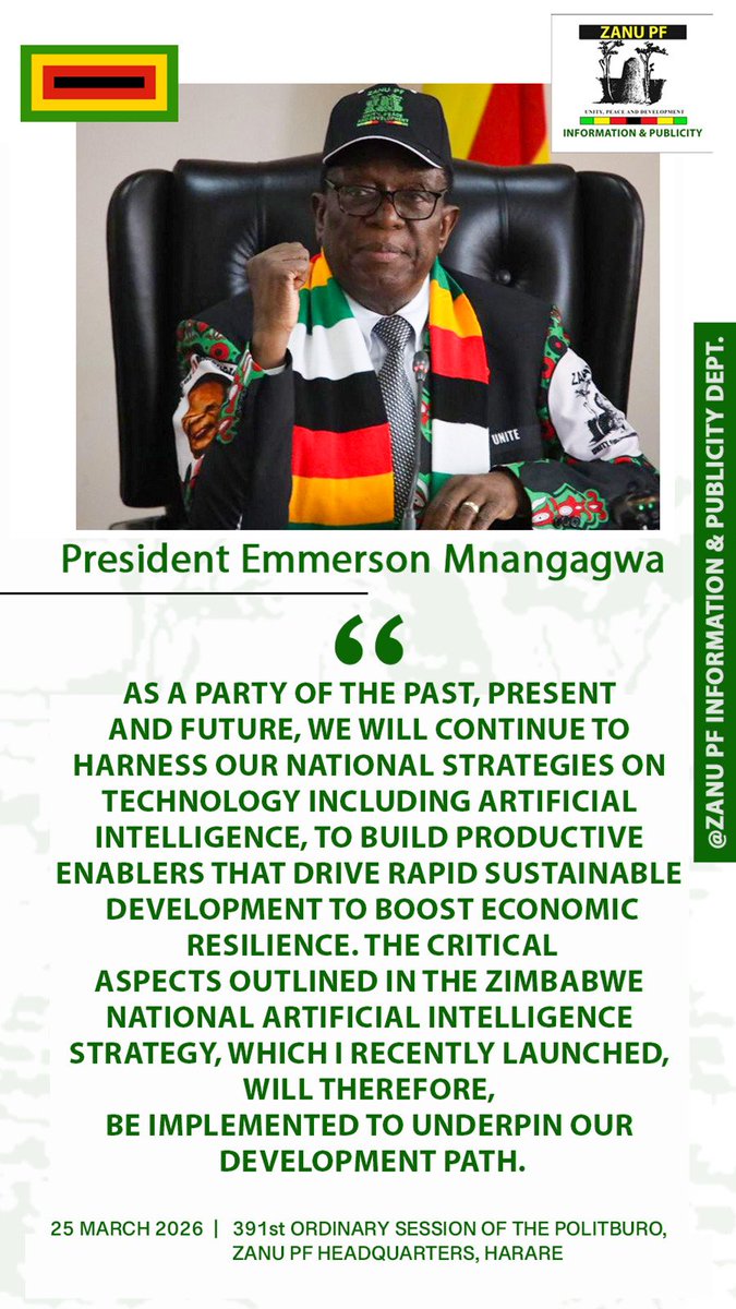 ZANU PF tweet media