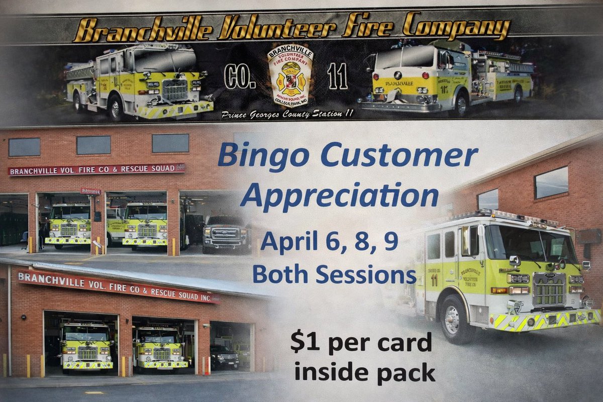 Branchville Bingo tweet media