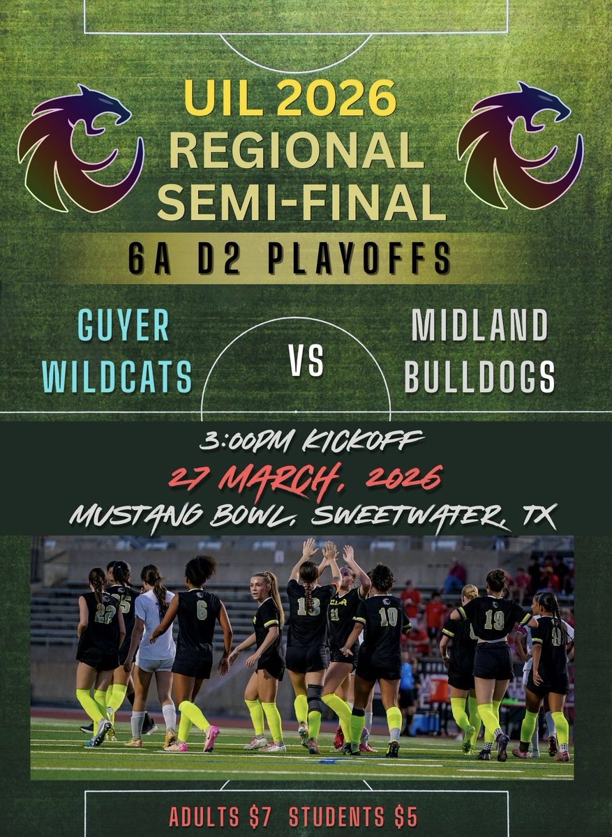 Guyer Girls Soccer tweet media