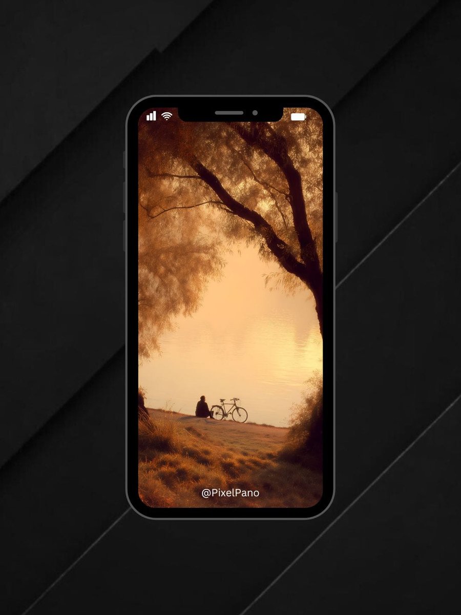 PixelPano's tweet photo. Golden light meets still water.
One person, one bike, and the whole world feeling right. ๐
๐ฒ
#SunsetLake #GoldenHour #Wallpaper #CozyAesthetic https://t.co/a9rALVOsNR