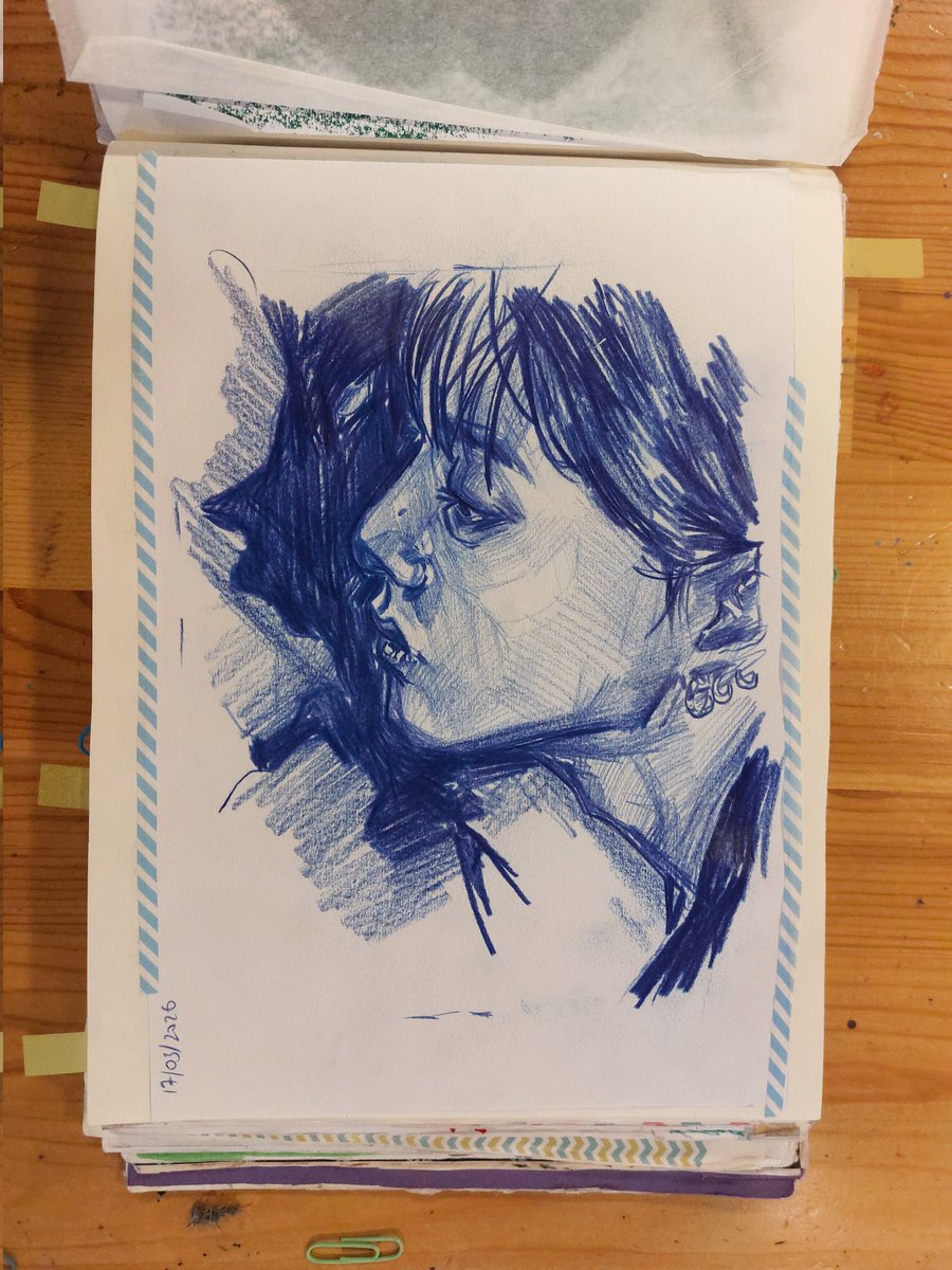nb91d's tweet photo. #jungkook &amp; #taehyung new sketches 
#BTS_ARİRANG 25 March 2026 https://t.co/knTjXNTkoN