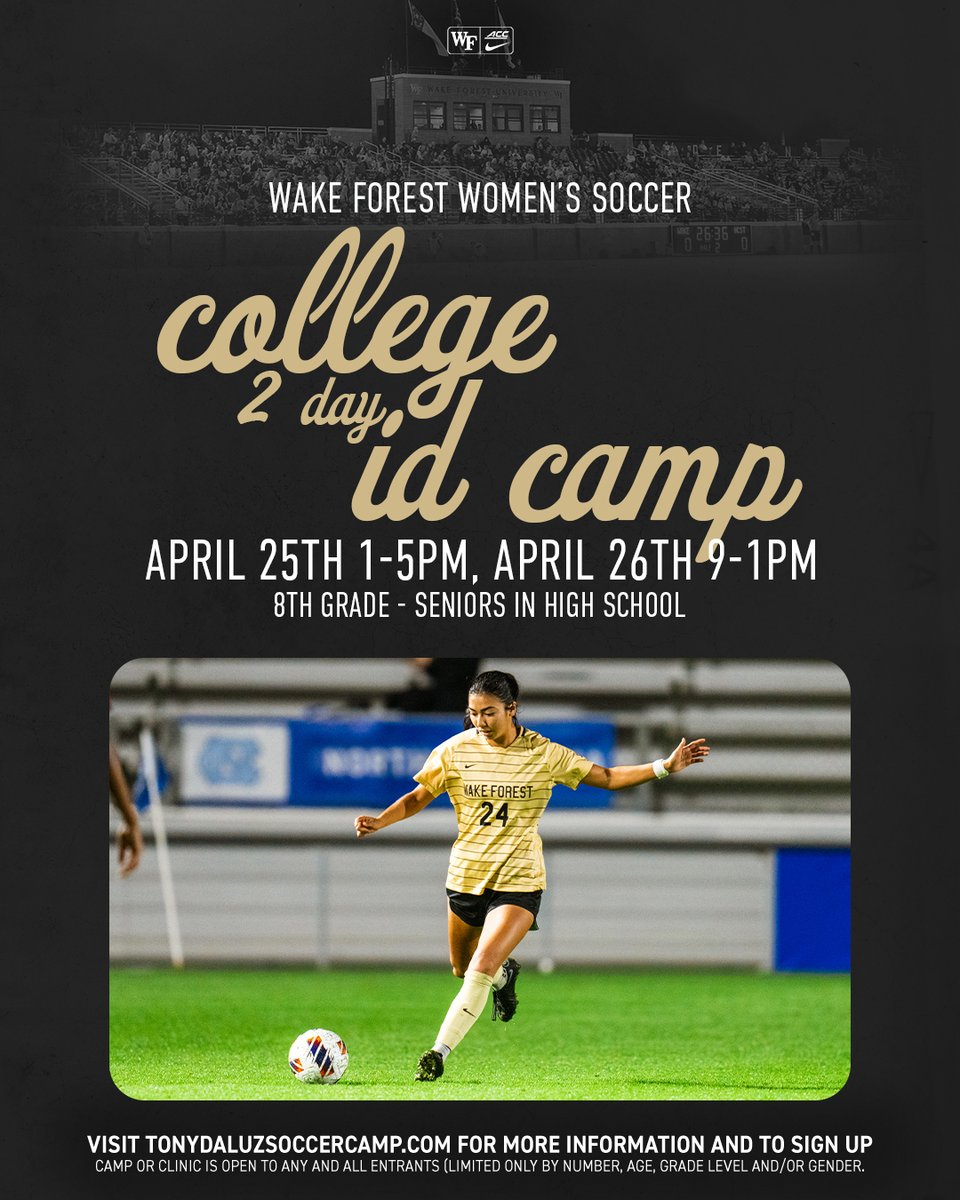 Wake Women's Soccer tweet media