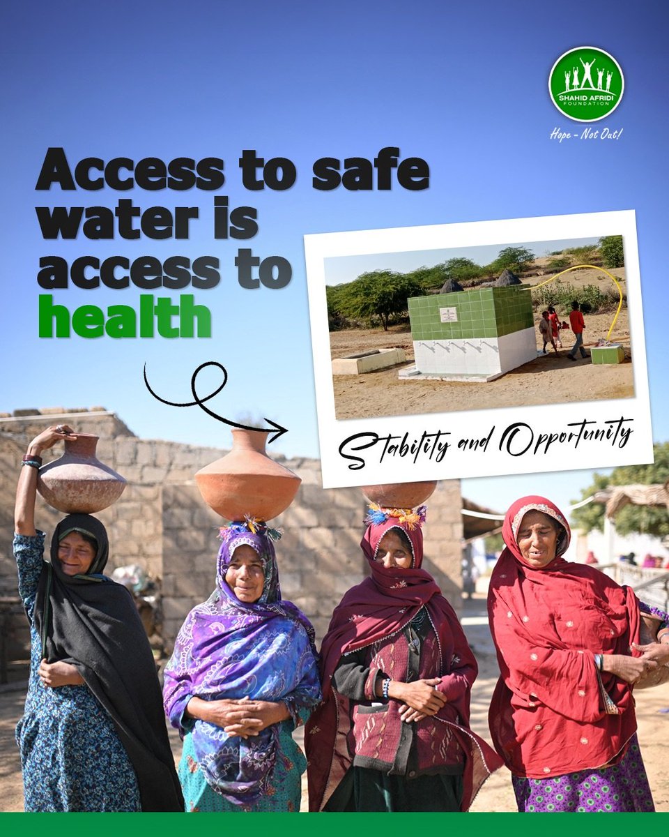 Shahid Afridi Foundation tweet media