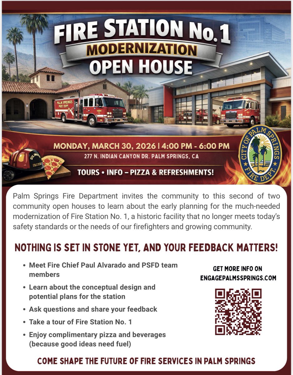 Palm Springs Fire Department tweet media