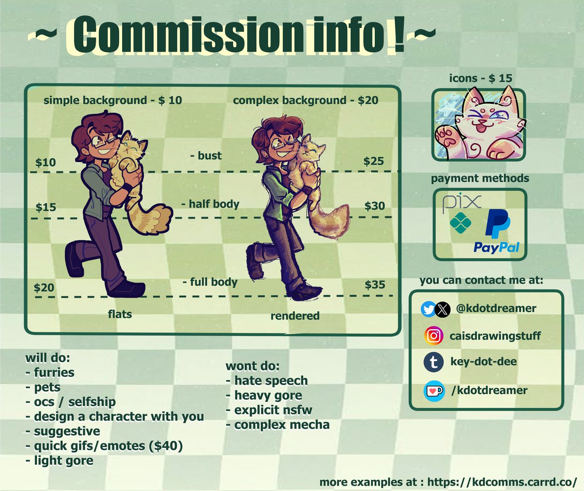 K.D / Comms Open!🌠 tweet media