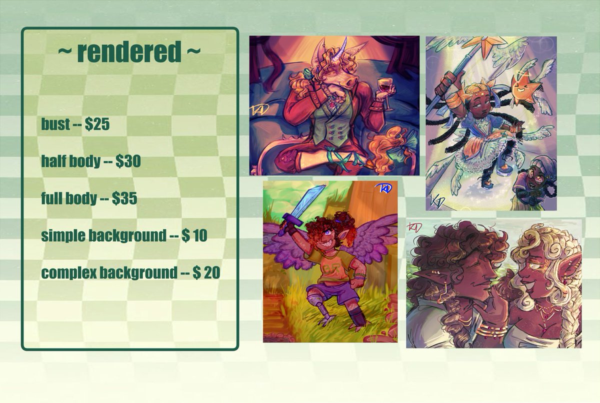 K.D / Comms Open!🌠 tweet media