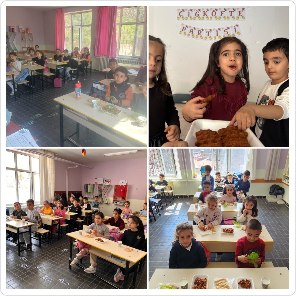 keban_i's tweet photo. Ektiğimizi Biçme Zamanı !
Ocak ayında okul serasında ekimi yapılan çeşitli yeşillik tohumlarının süreç içerisinde sulamasını ve bakımını yapan öğrencilerimiz bugün ürünlerin hasadını gerçekleştirdi. Toplanan yeşillikler ile tüm öğrencilerimizle "Çiğköfte Partisi" yaptık. https://t.co/7F01sQcbD8