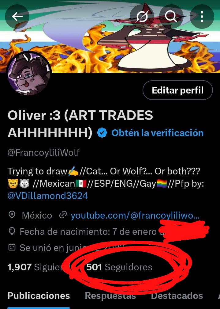 Oliver :3 (ART TRADES AHHHHHHH) tweet media