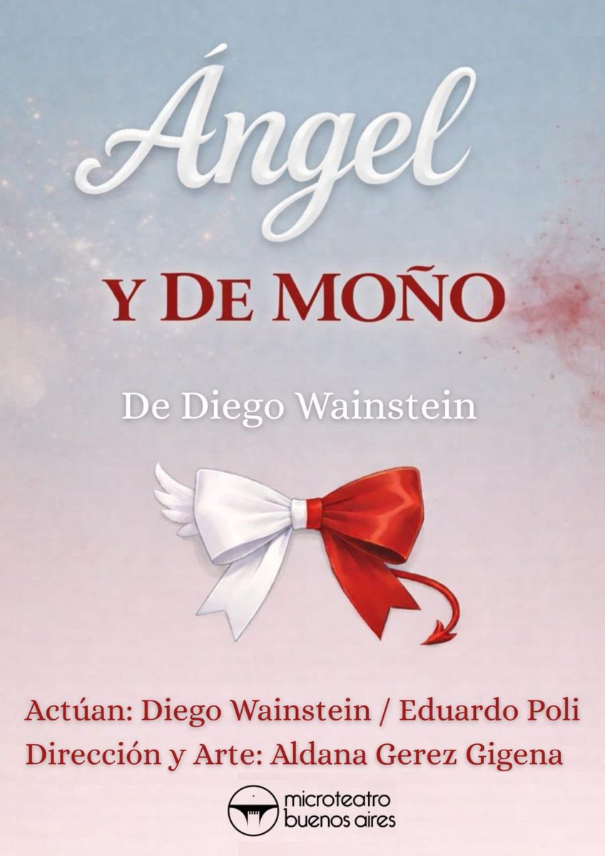 diegowainstein's tweet photo. Hoy Hay Función!
Venite a @MicroteatroBA 
Info y Entradas 👇
https://t.co/6VS9QF0FQ6
Se agradece el RT. https://t.co/MYvXjuMuWT