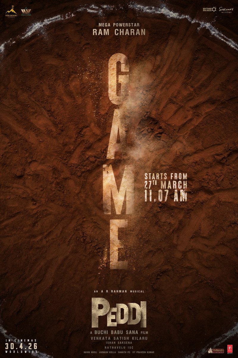 Raees | #PEDDI - 30.4.26 tweet media