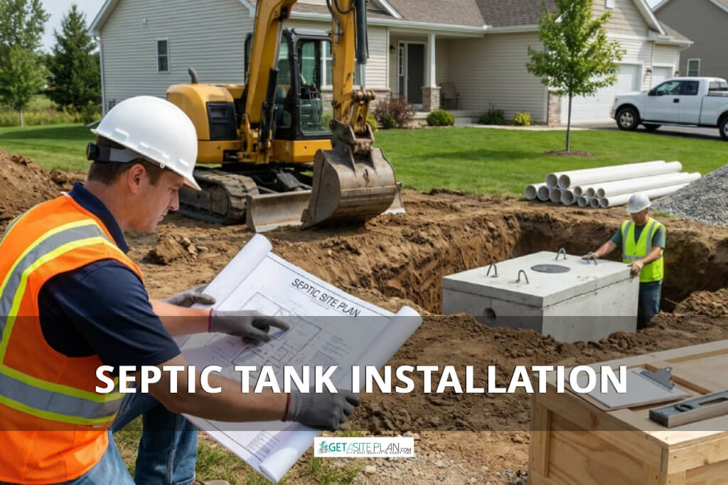 Find out: Septic Tank Installation: A Complete Step-by-Step Guide 
getasiteplan.com/septic-tank-in… 
RUSH orders available 12h/6h! 📣🕒🕓🕔📣 
📞📞📞 Our phone lines (805) 416 0026 | (805) 727 7289