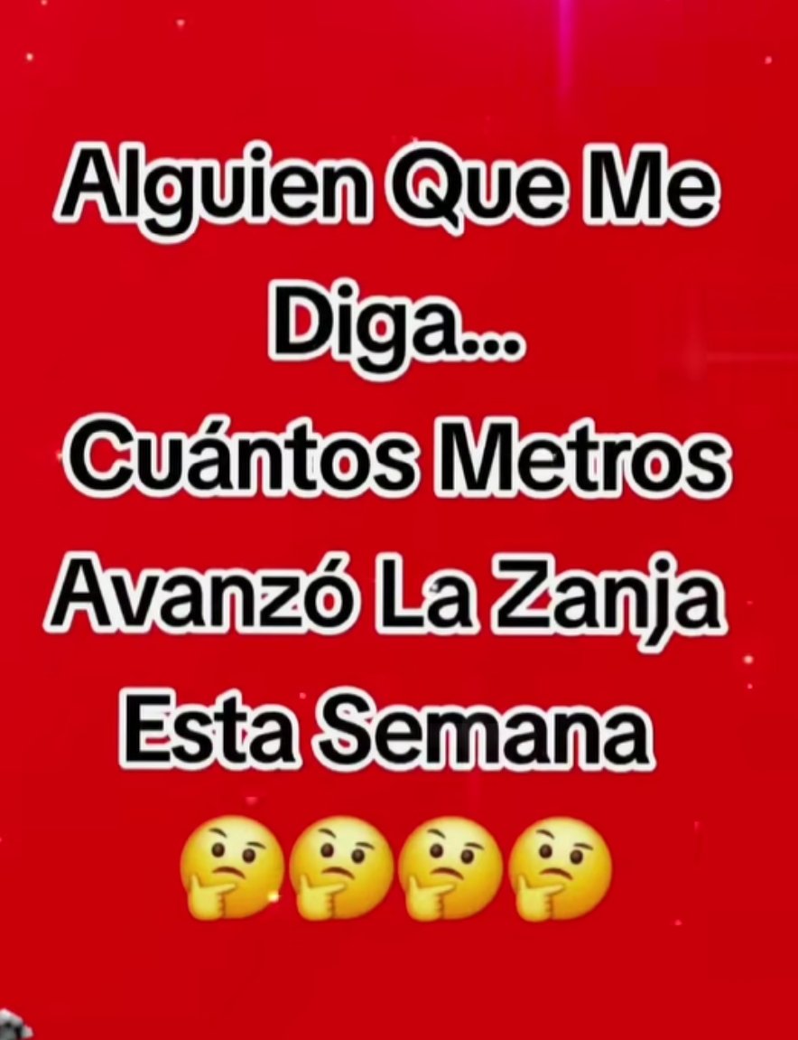 Más las mismas técnicas de siempre en la derecha hacen algo para encubrir otra cosa , ya se olvidaron de la zanja que quedará lista en 138 años ?