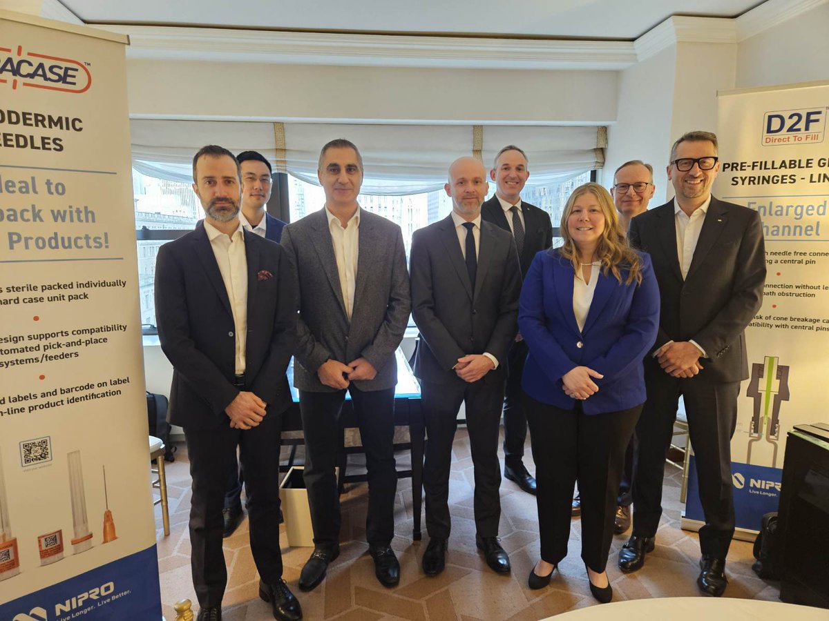 Nipro_group's tweet image. DCAT Week is where the future of pharma partnerships takes shape.

📍 Meet us at Suite 1617, Lotte Hotel
Let’s continue the conversation.

#DCATWeek #Pharma #CDMO #PharmaSupplyChain #Partnerships