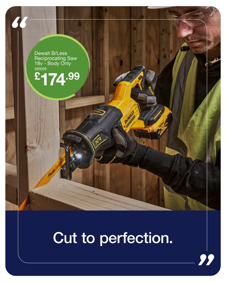 MacBlair5's tweet image. Power tools in our spring sale? Oh go on then 😏

Swing by your local MacBlair or shop online today – these deals won’t last forever! ⚡

#MacBlairBuildersMerchant #SpringSale #PowerTools