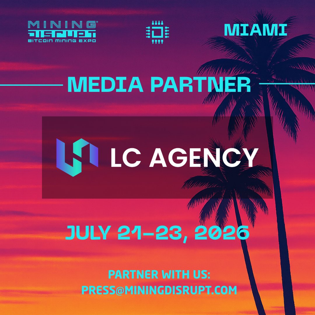 Mining Disrupt® Conference July 21-23, 2026 tweet media