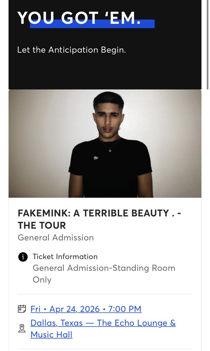 VIP early entry, Fakemink sounds like a chipmunk 🐿️