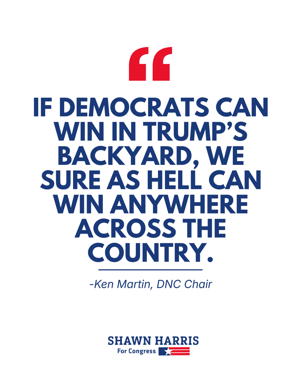 Shawn Harris for Congress tweet media