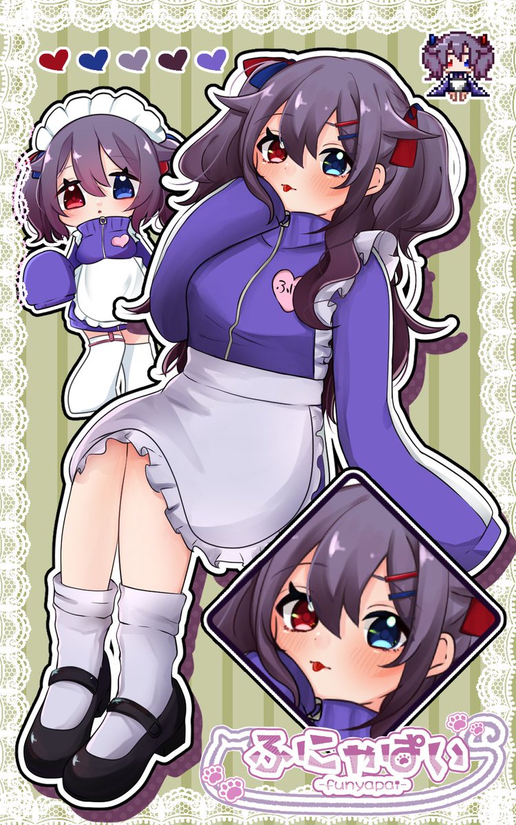 funya_oppai's tweet photo. 1週間かけて描いた꜀(.  ̫. ꜆)꜄”
周りにいるデフォルメは過去絵だけど
いい感じなのでは!!!!! https://t.co/dp8FgqFUCc