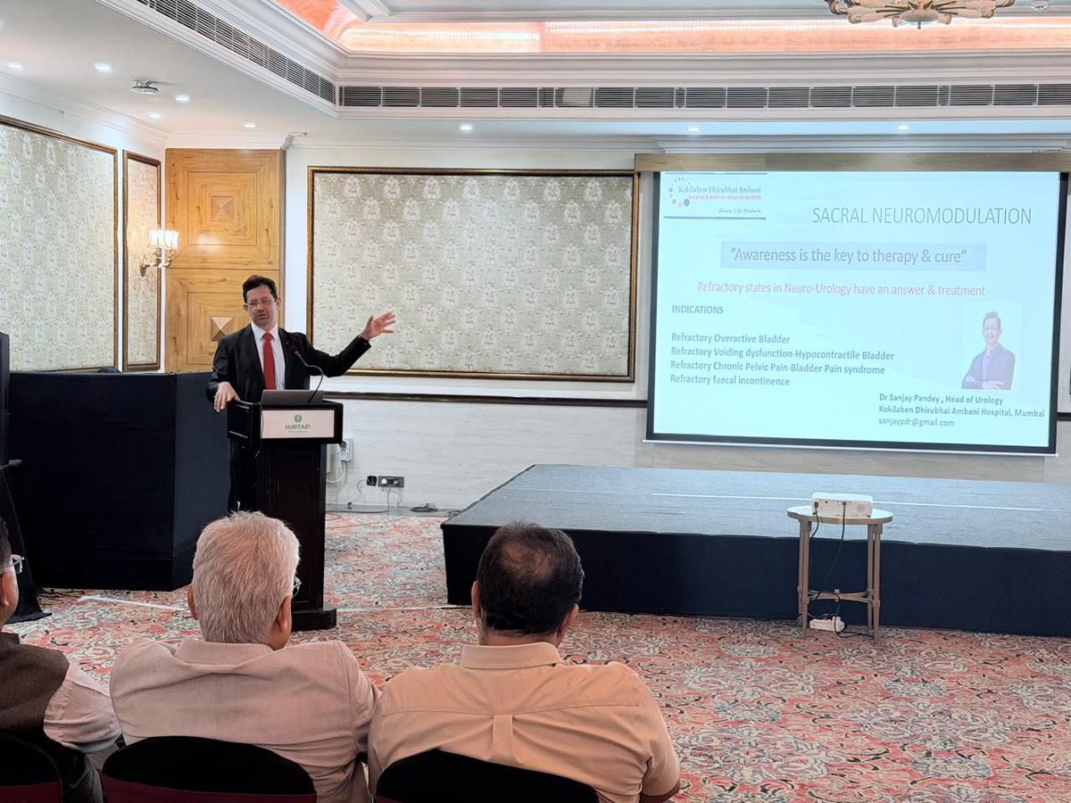 DrSanjayPande10's tweet image. #sacralneuromodulation has revolutionised therapy for 4 refractory states in the pelvis for #urologist to be taking #OAB #Hypotonicbladder #Faecalincontinence #Chronicpelvicpain  head on in staged attempt @KDAHMumbai  #Adolescent n #Adults with #CISC &amp;amp; #Diapers … thus seeing