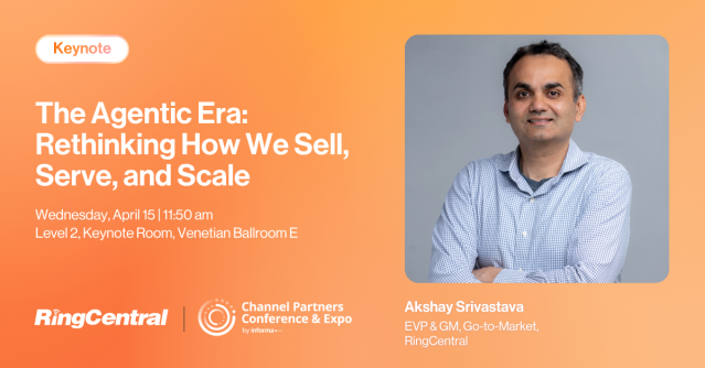 david_wallace37's tweet photo. Heading to Las Vegas for #CPExpo 2026? RingCentral’s EVP &amp; GM, Akshay Srivastava, will take the keynote stage on Wednesday, April 15th at 11:50 AM PT to share real-world examples of how channel partners, with their deep customer relationships, can... https://t.co/SWvQRrktCg https://t.co/DlO75iw4Oe