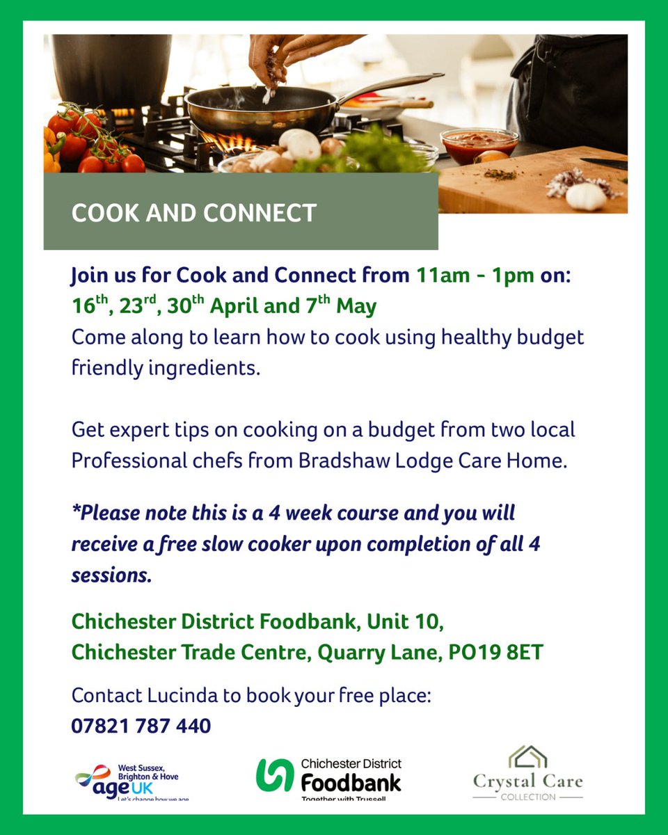 Chichester District Foodbank tweet media