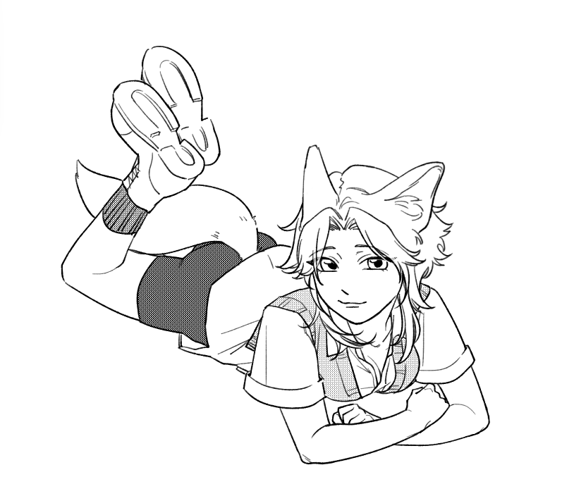 亂畫一通
🍊、性轉、獸耳