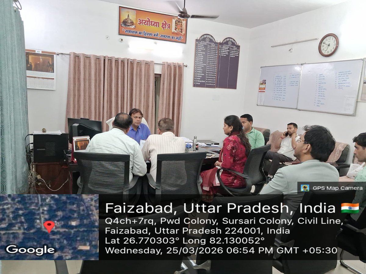 Chief Engineer Ayodhya zone tweet media