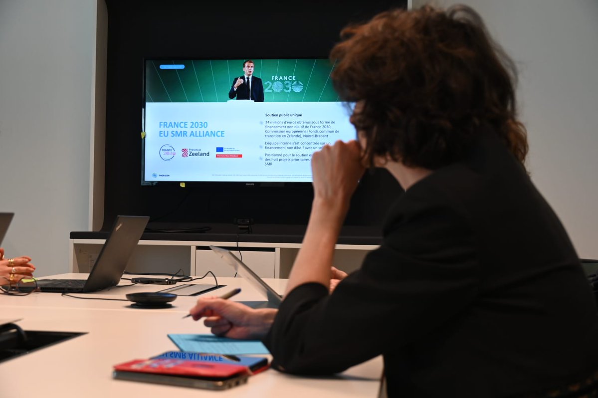 Image de Préfète de région Auvergne-Rhône-Alpes et du Rhône - #France2030 | Visite de l'entreprise THORIZON, start-up deeptech franco-néerlandaise, qui ambitionne