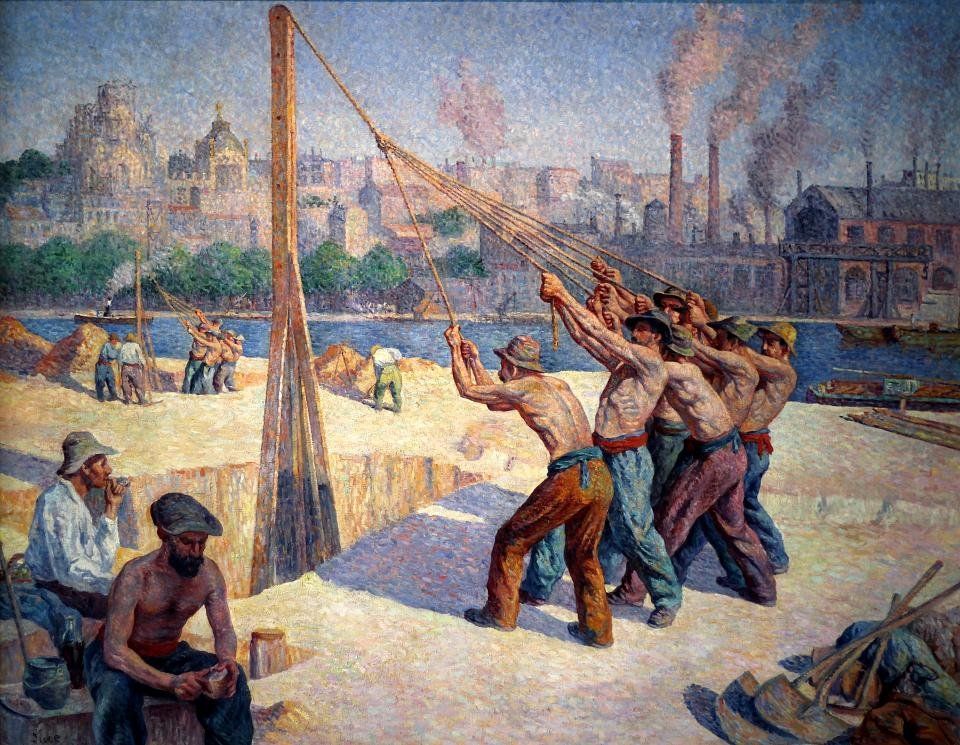 force_ouvriere's tweet photo. [#Culture]

Exposition: À Paris et ailleurs, cent œuvres qui racontent le #travail 

Issues des collections du musée d’Orsay, 100 peintures et sculptures seront exposées, commentées et analysées, à #Orsay mais aussi dans quelques musées de province.
>>https://t.co/NqiGWaBEi1 https://t.co/RO9QutxbtN
