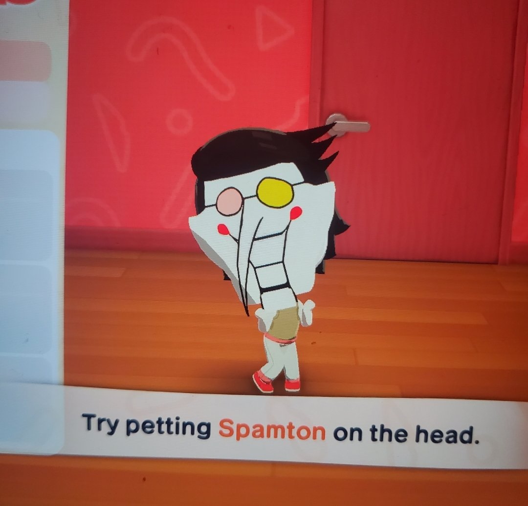 rawme4l's tweet photo. SPAMTON IS HERE , AND HE I ADORE   ! https://t.co/SskV59VCBg