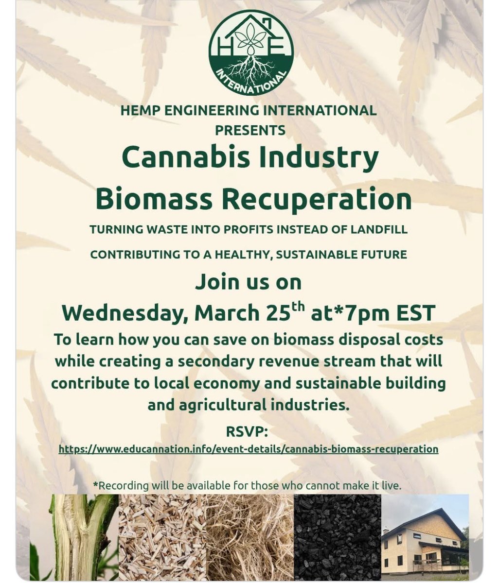 rogueherbalism's tweet image. Join us today for this FREE information session! 

(Updated link):  Register at:  educannation.info/event-details/…
#hemp